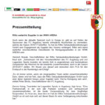 Pressemitteilung RiNo weiterhin Supplier in der WWK Arena